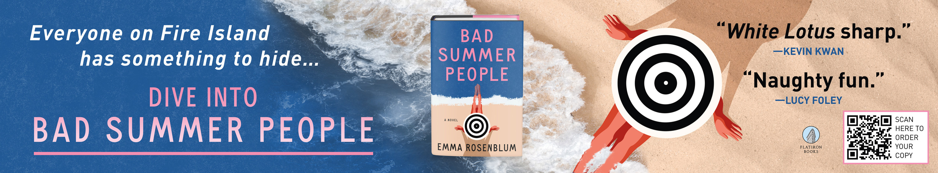 Bad Summer People Water Taxi Seat Back web