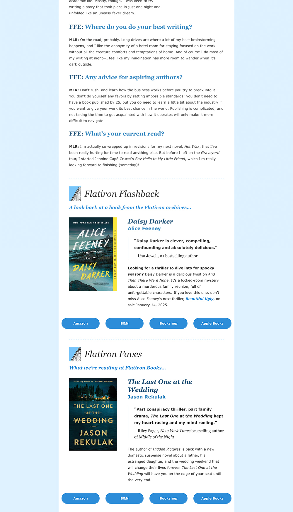 Flatiron first edition oct 2024 B